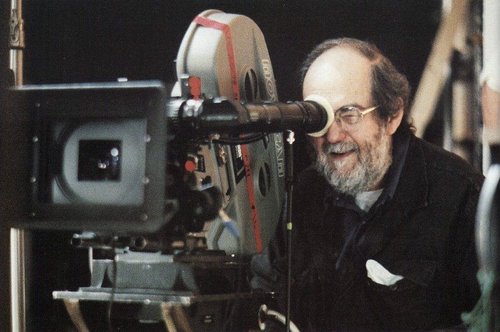 Stanley Kubrick on the set of his last movie,  Eyes Wide Shut  (1999)